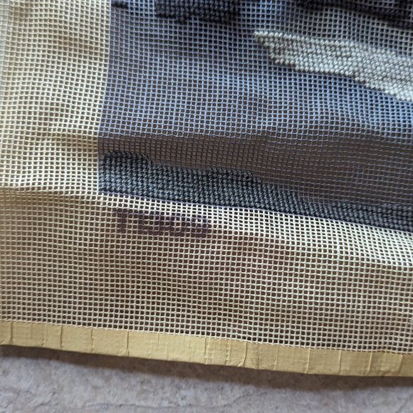 Crewel Needlepoint Vintage Horizon Designs Boat Harbor Canvas Started 1979 - Picture 4 of 9